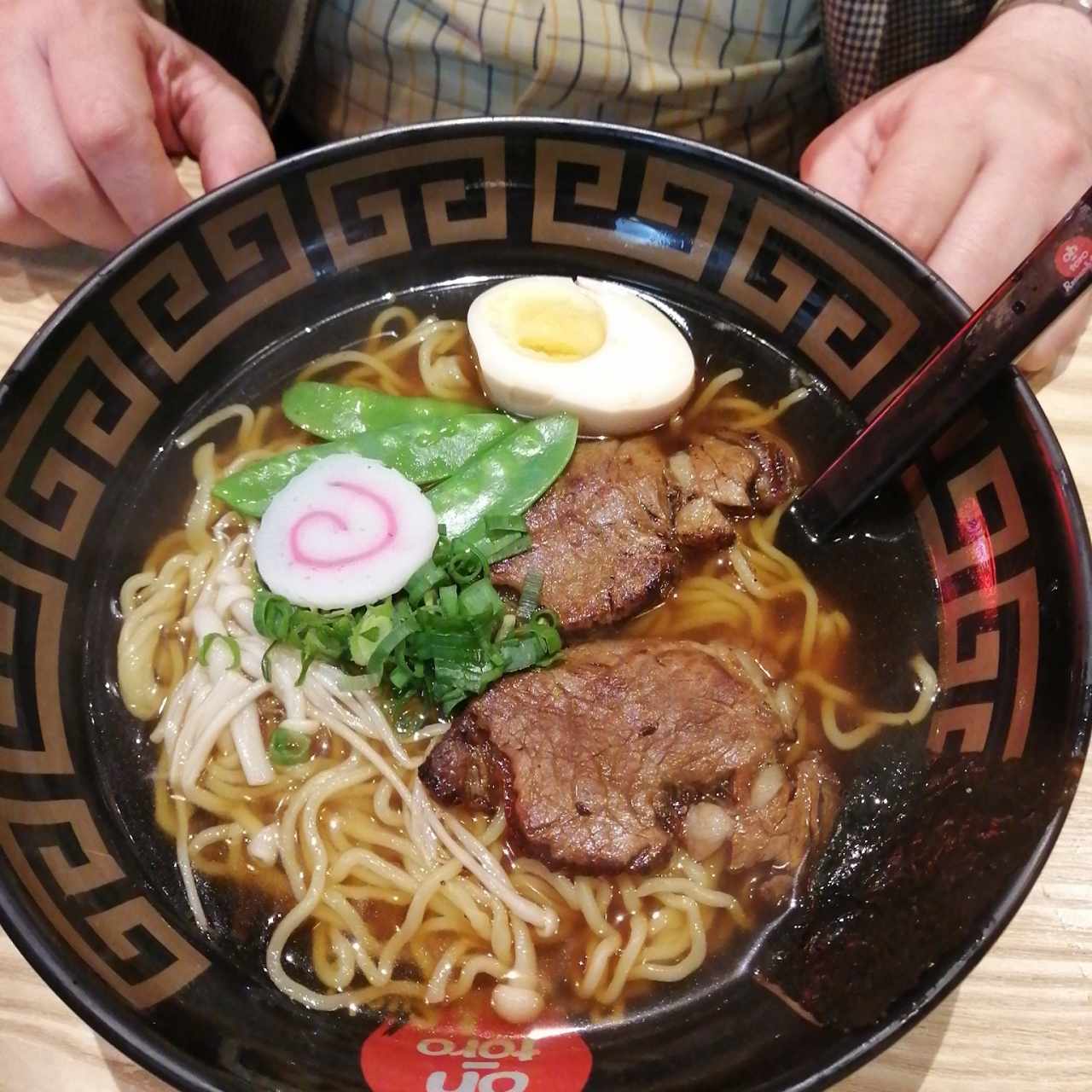 Soyu beef ramen