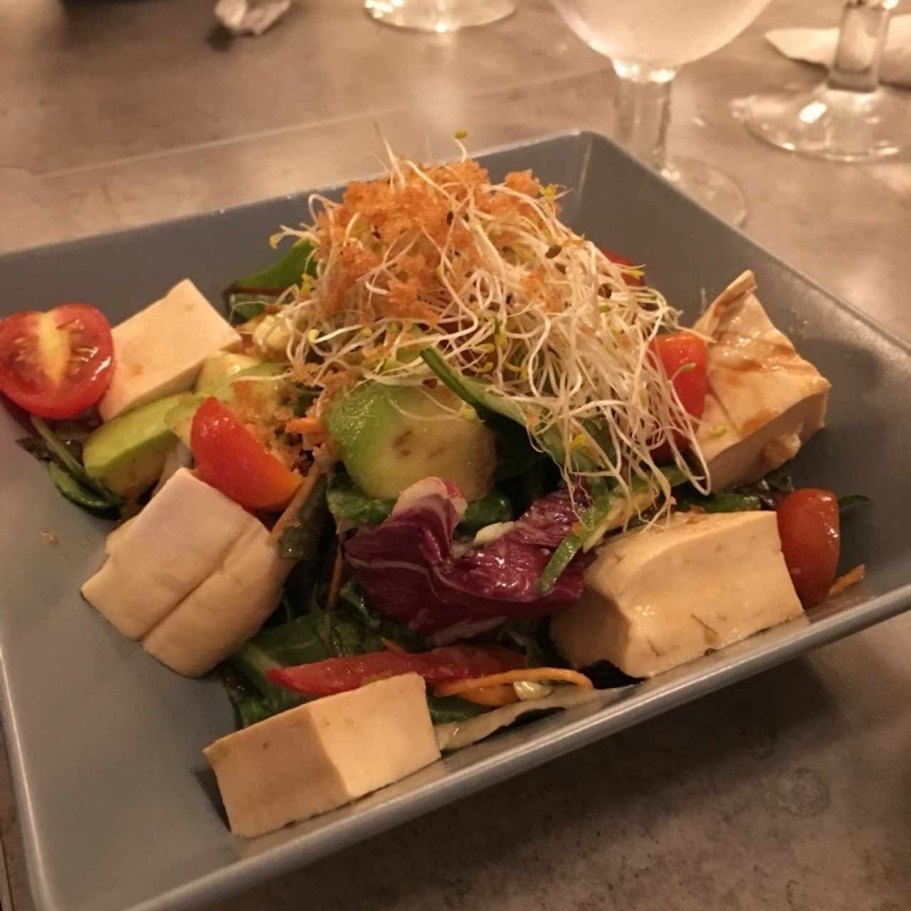 Ensalada de Tofu