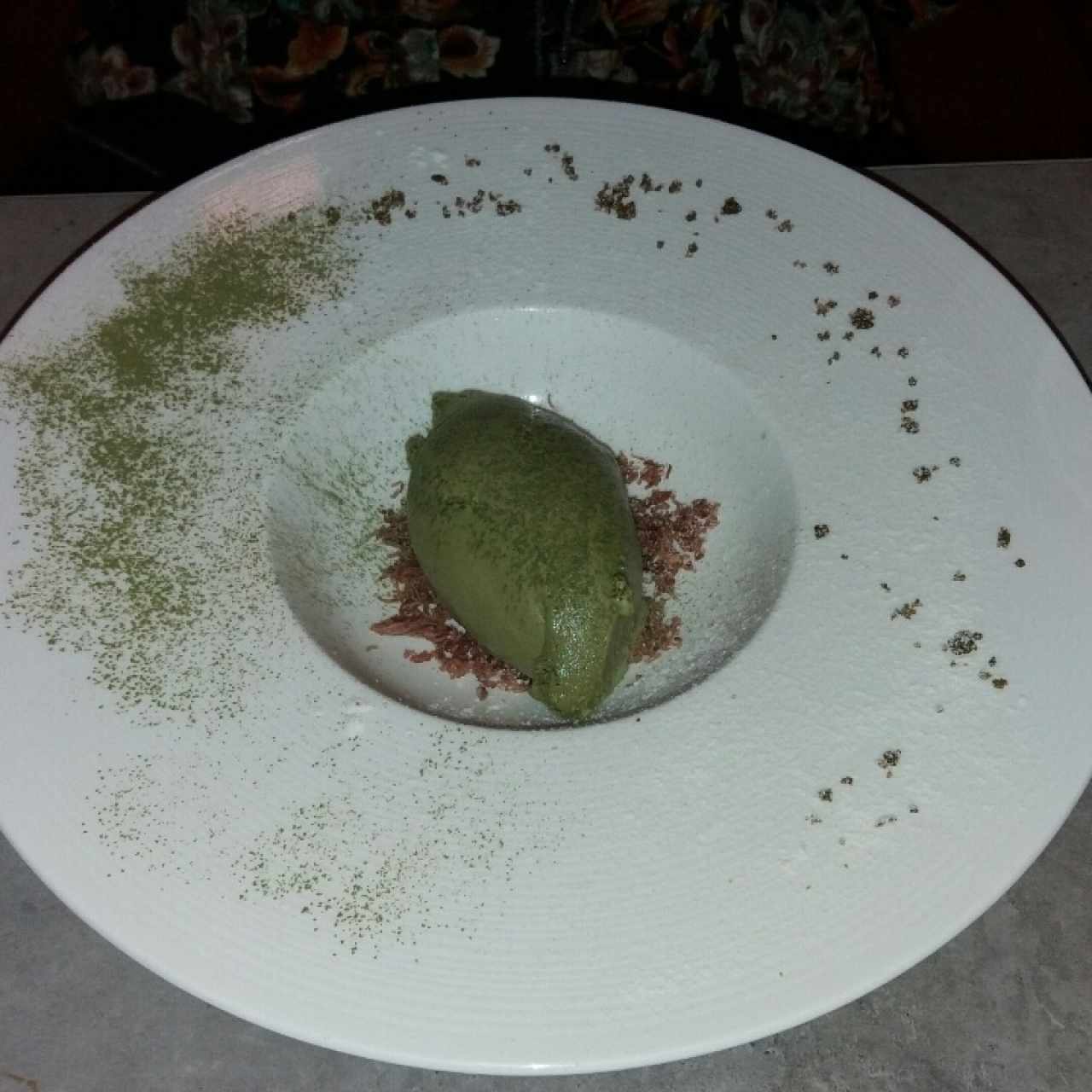 Helado de Matcha