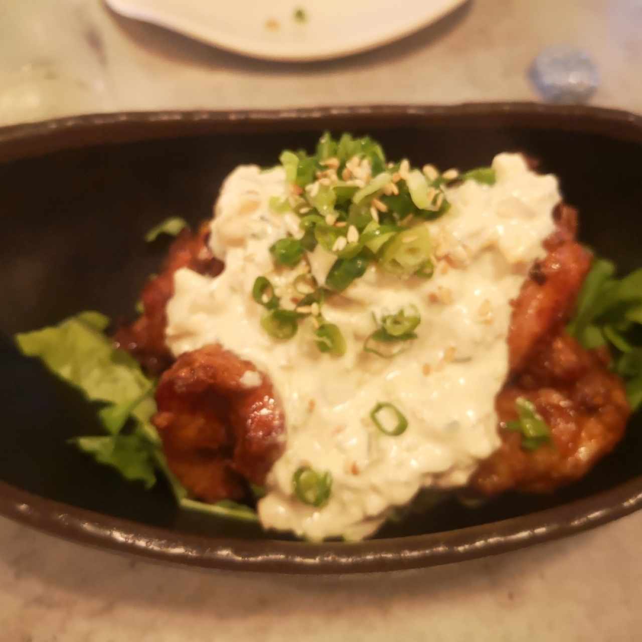 pollo agridulce en salsa tartara japonesa 