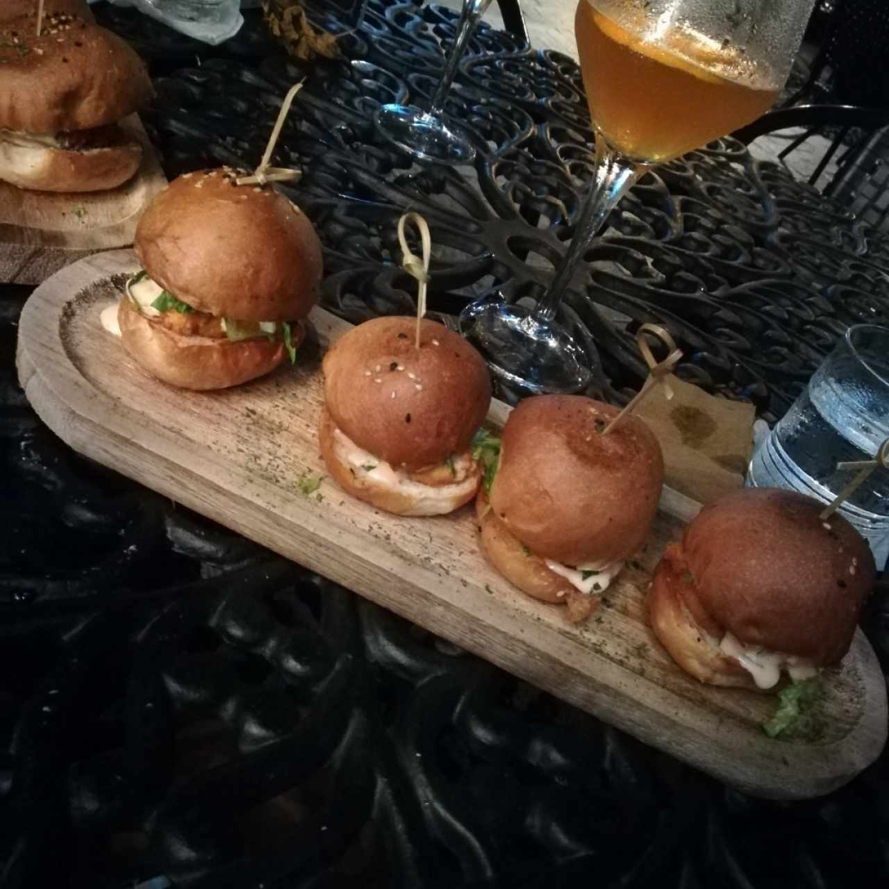 Menú - Chicken sliders