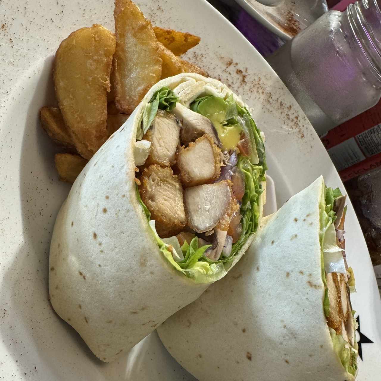 Wrap de Pollo Thai