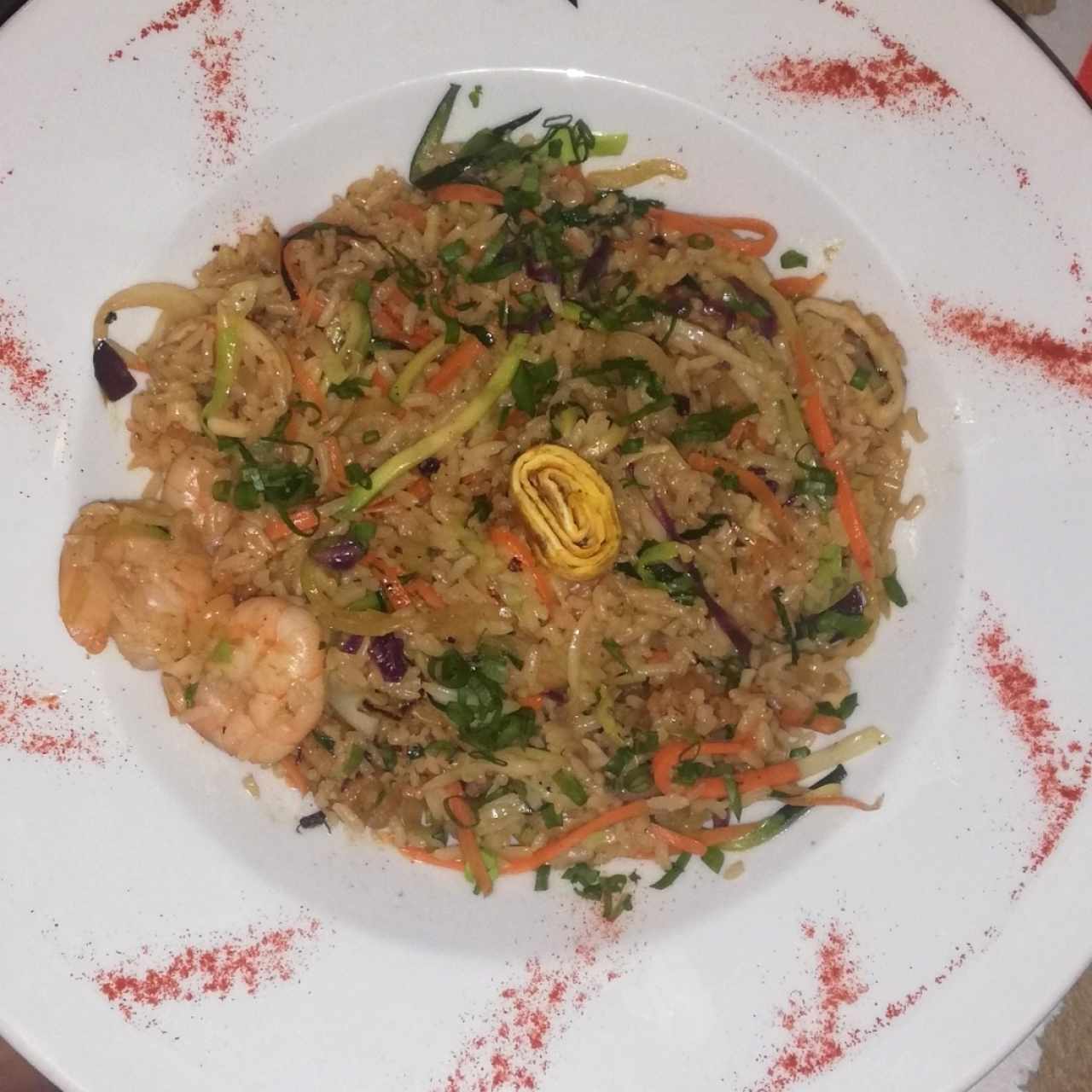 Nasi Goreng de Mariscos