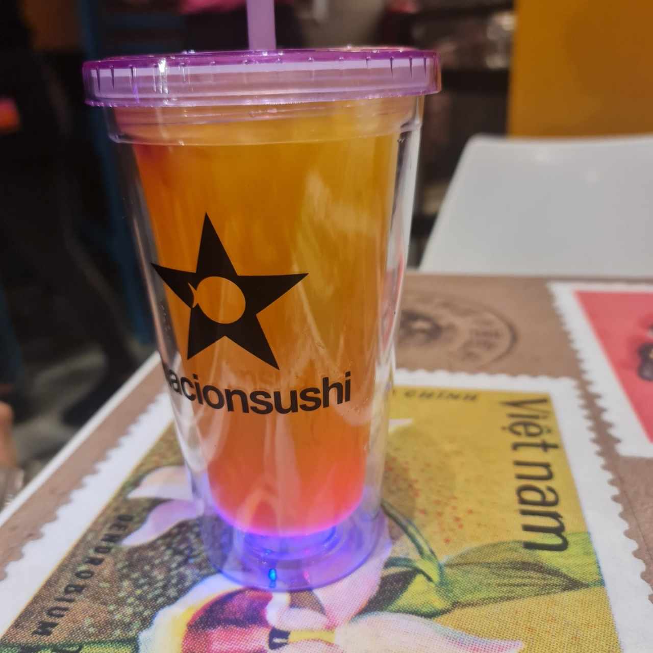 Vaso de Sangria para cumpleañero