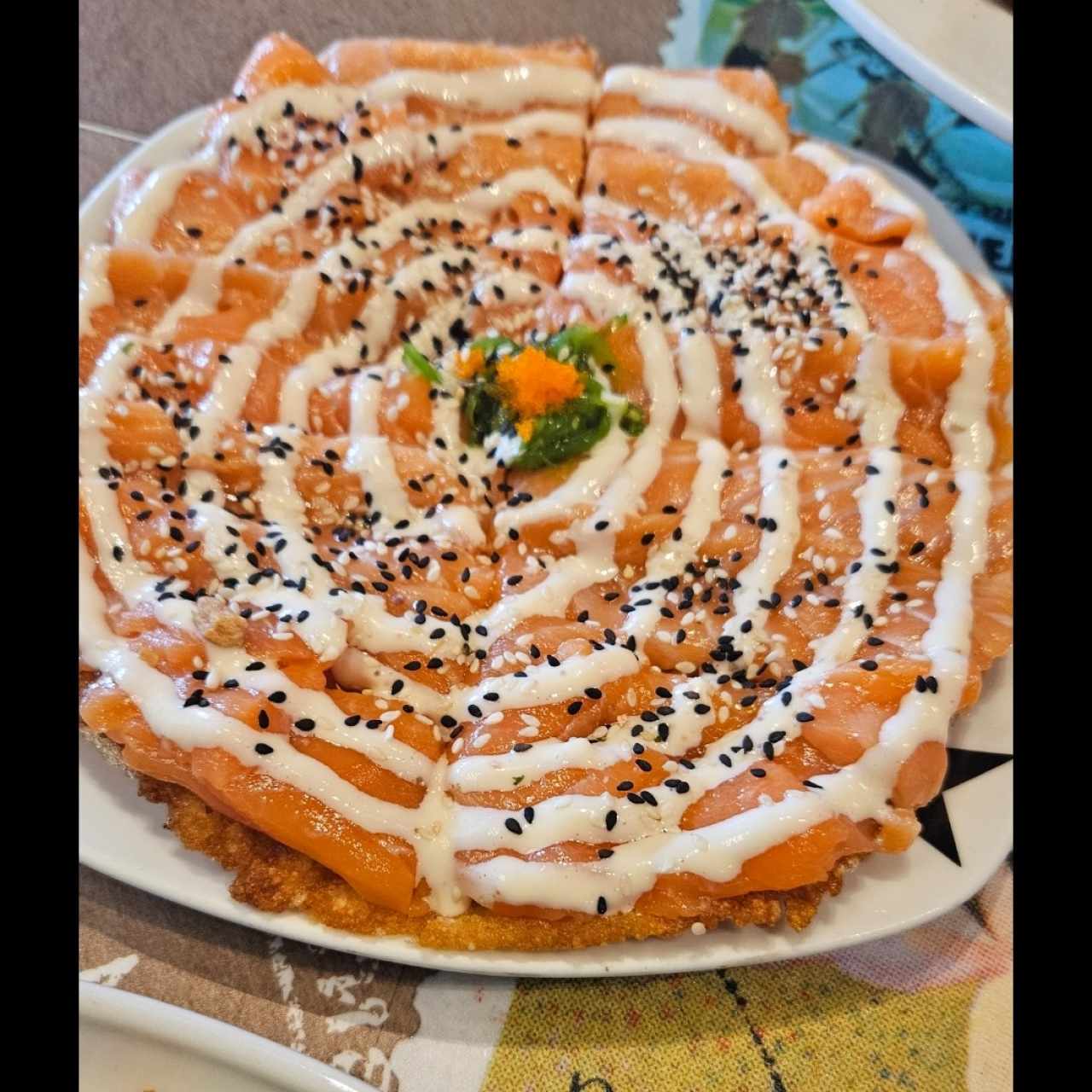Pizza de Salmón Fresco
