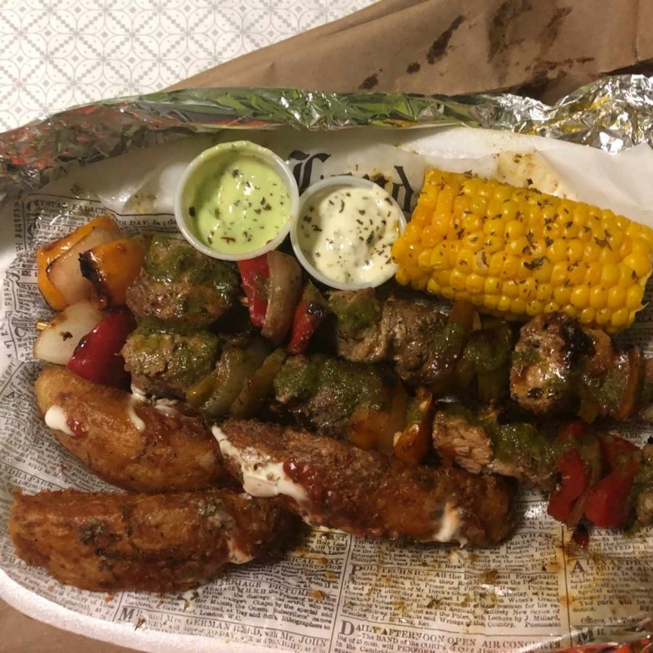 Brochetas de Puerco