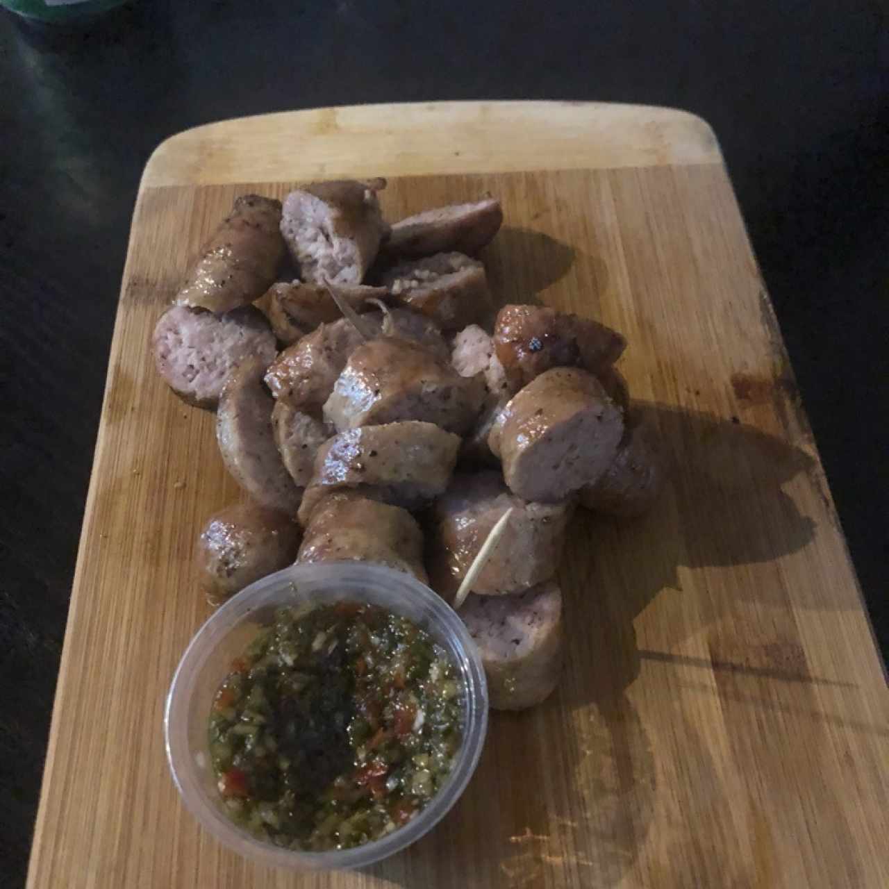 picada de chorizo