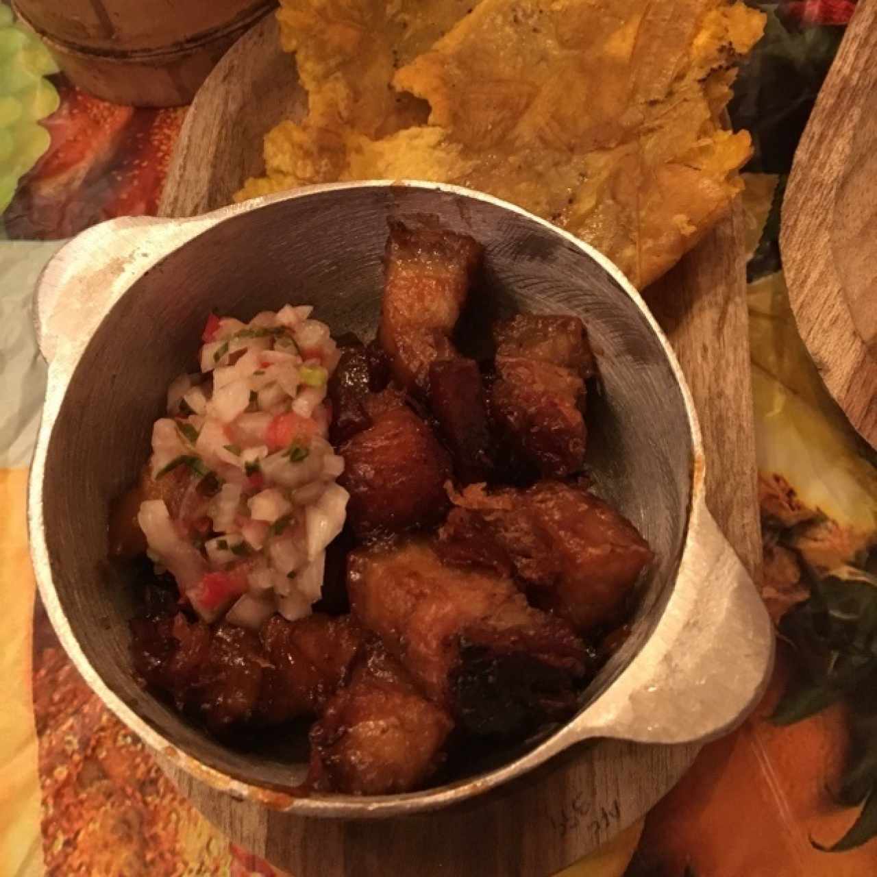 Chicharrón en Salsa Tamarindo