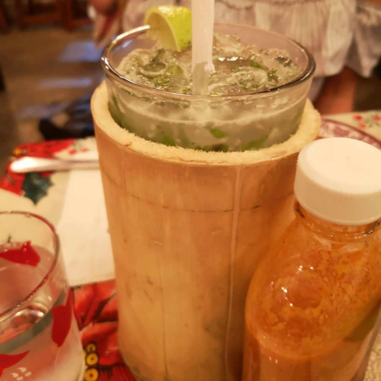 Mojito Panameño con ron abuelo