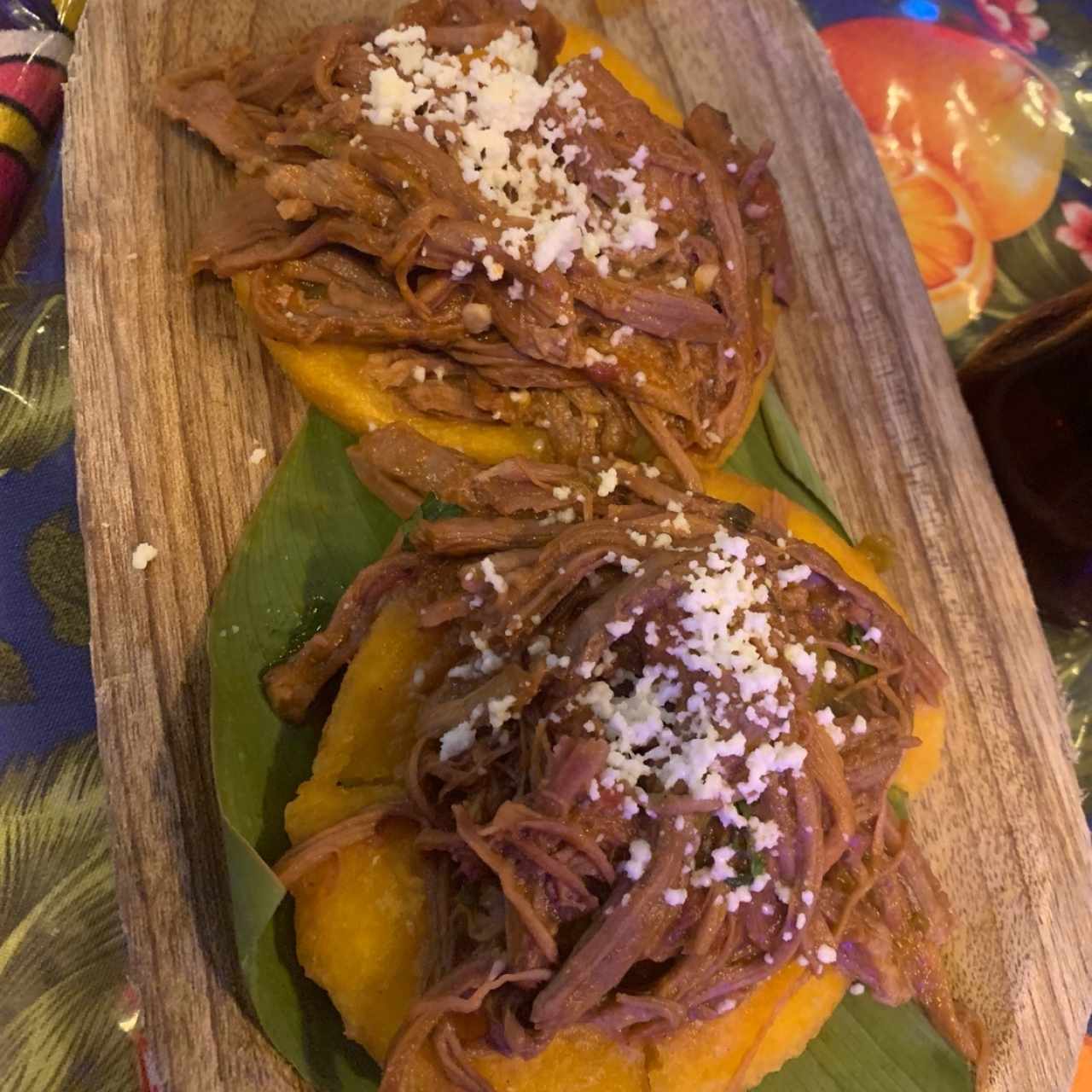 Tortillas con ropa vieja