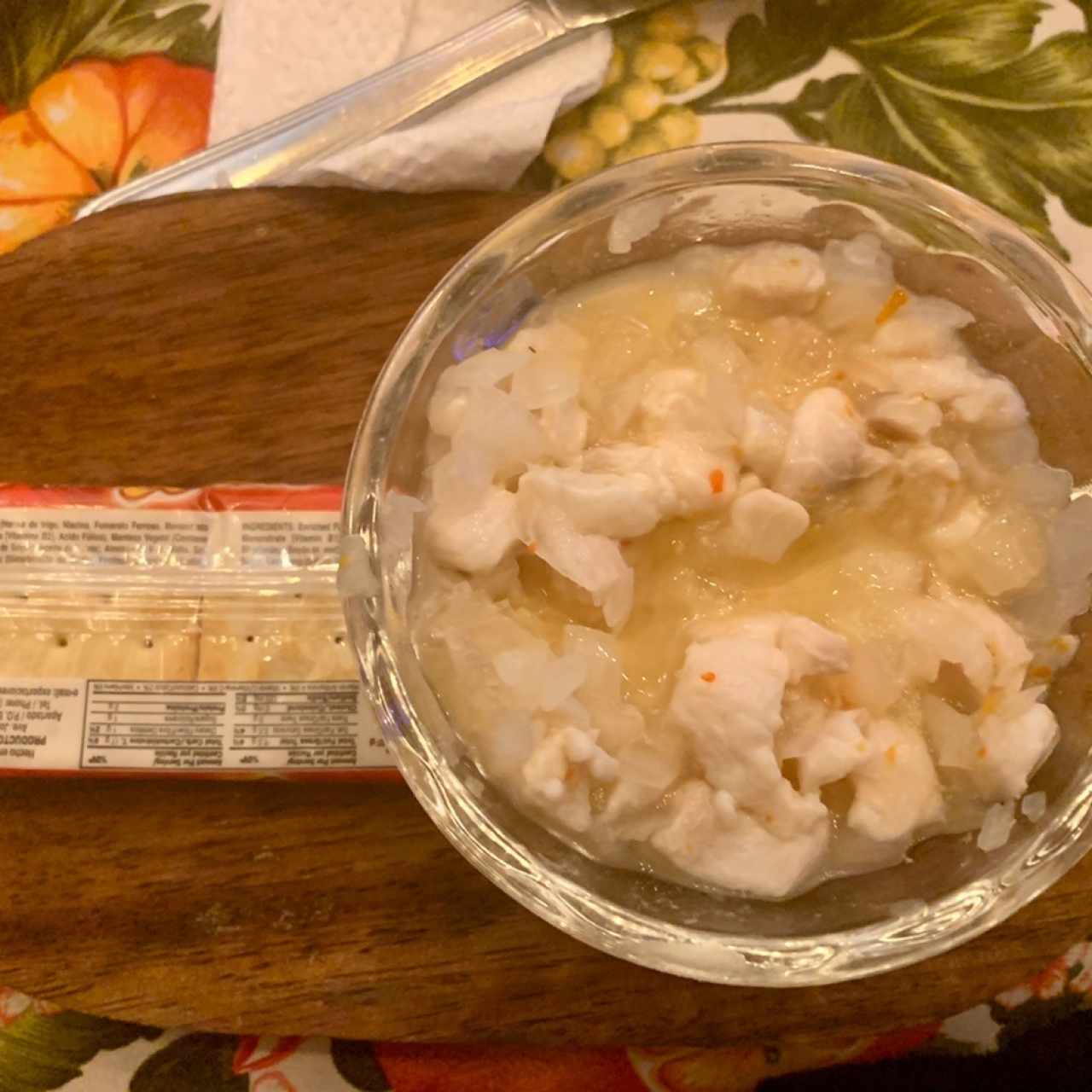 Ceviche de corvina