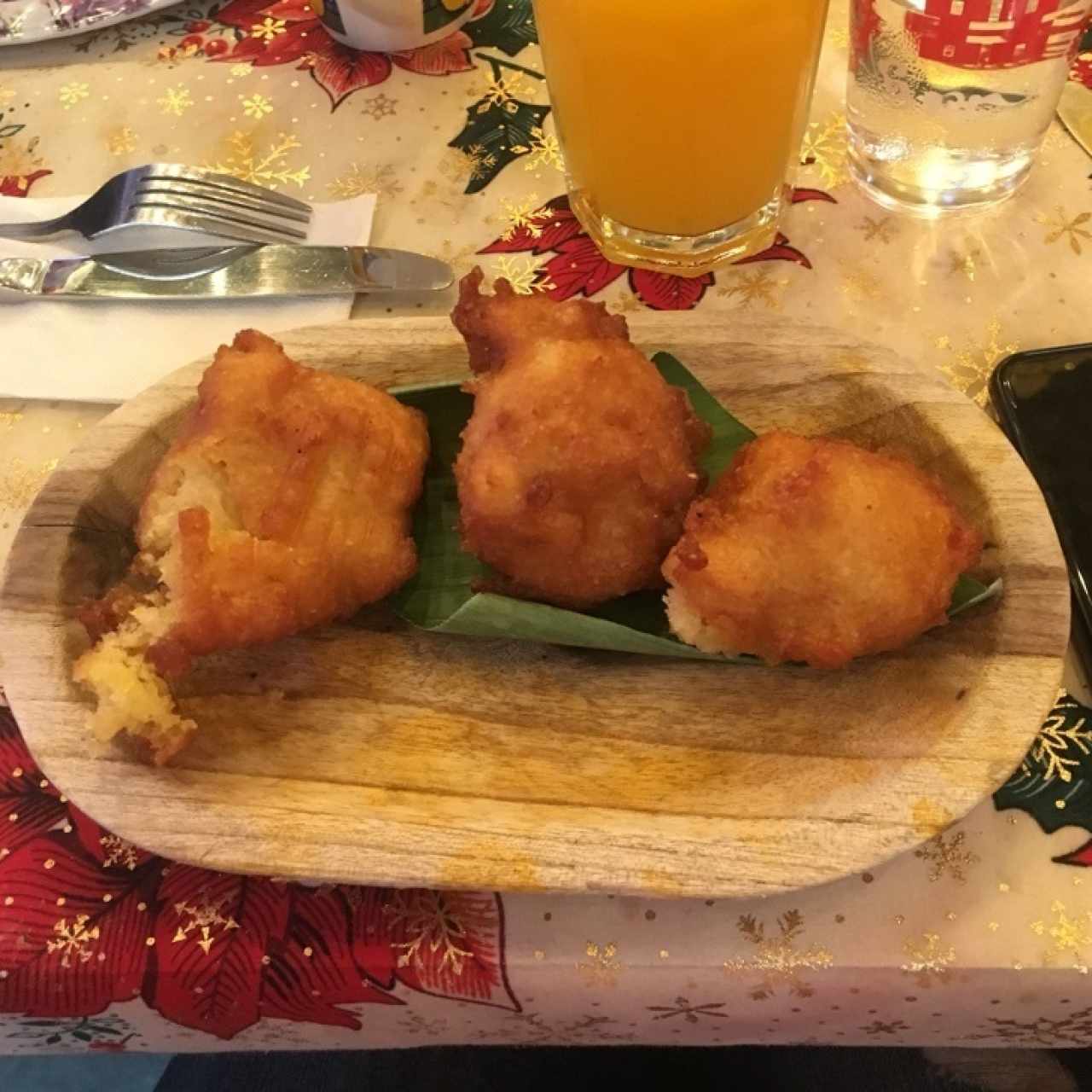 buñuelos o pastelitos