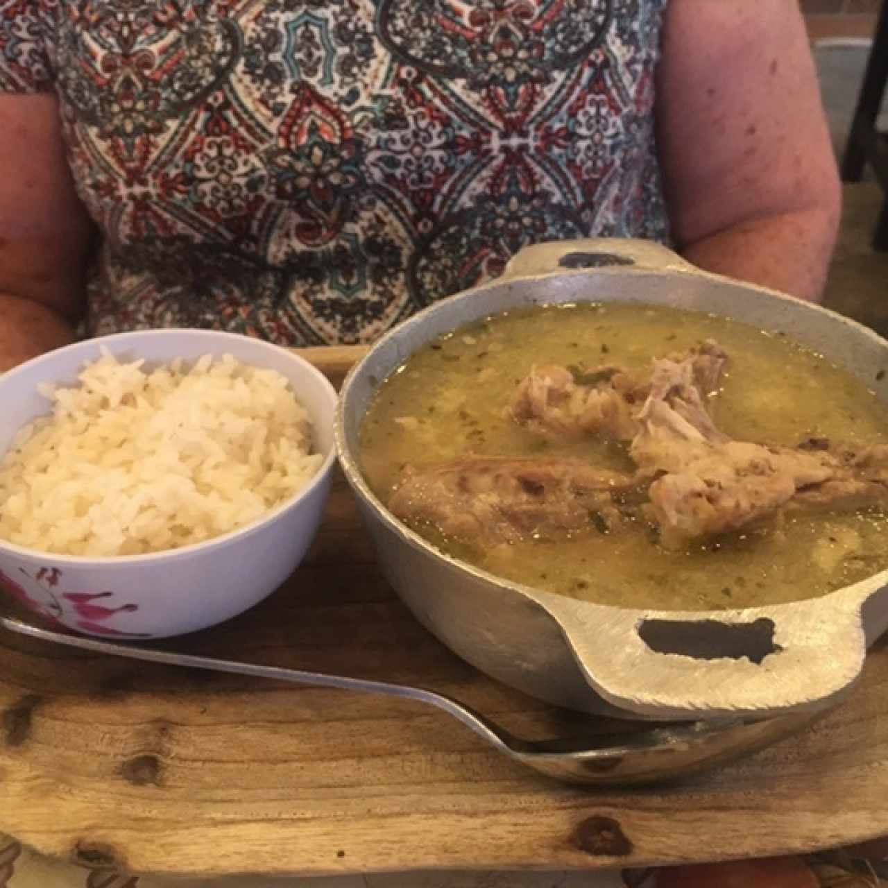 sancocho de gallina de patio 