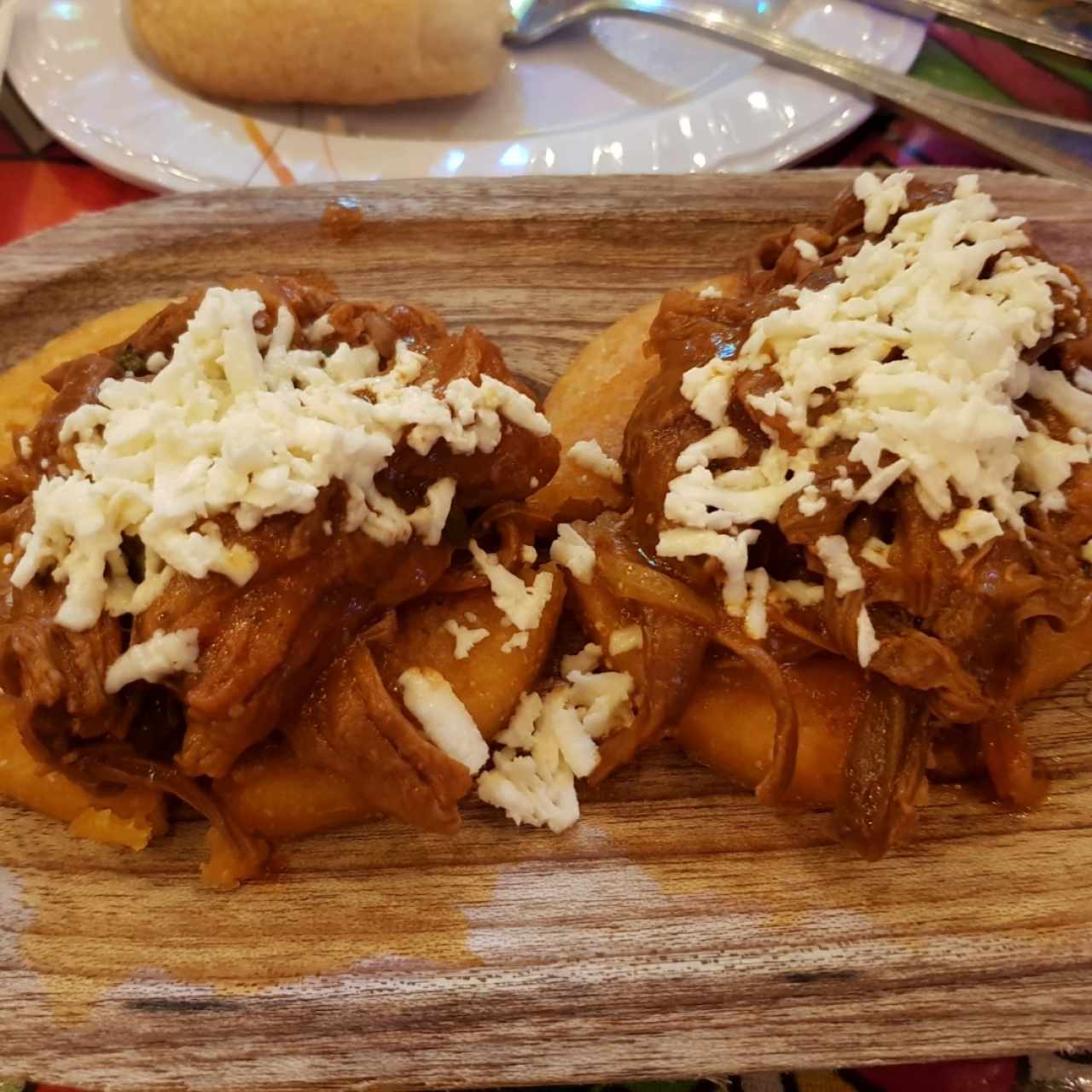 Tortillas con ropa vieja