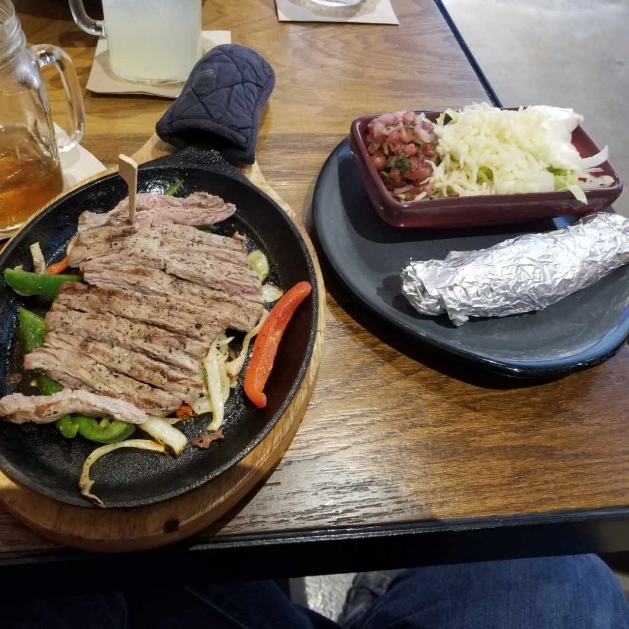 fajitas de res