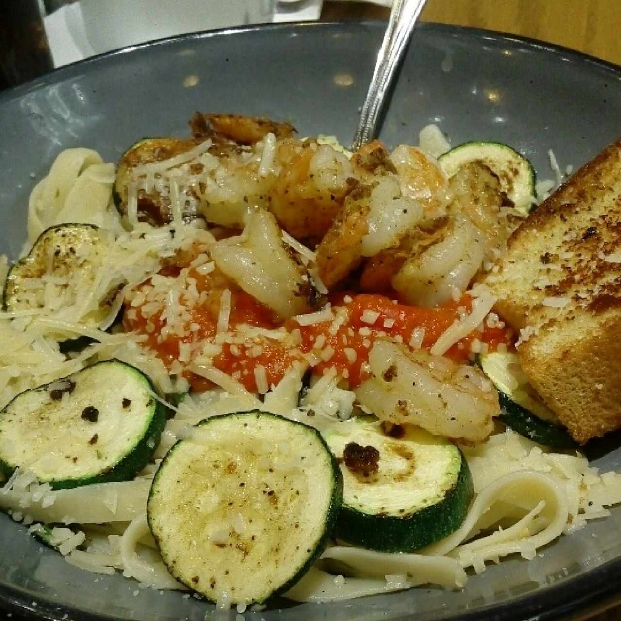 Pasta Firecracker Shrimp