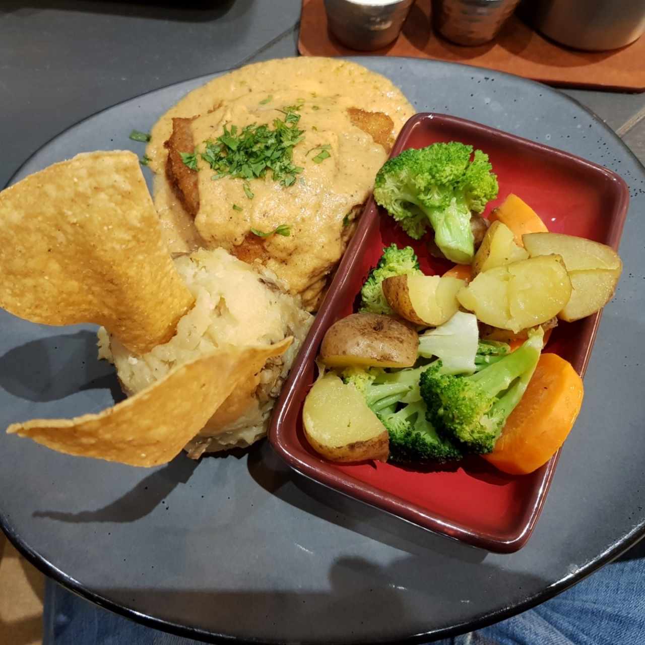 Stuffed Orange Chicken