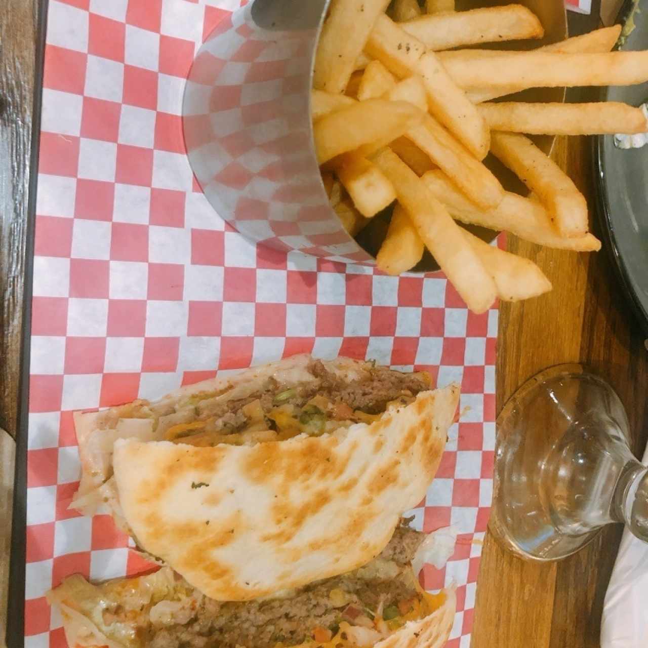 quesadilla burger