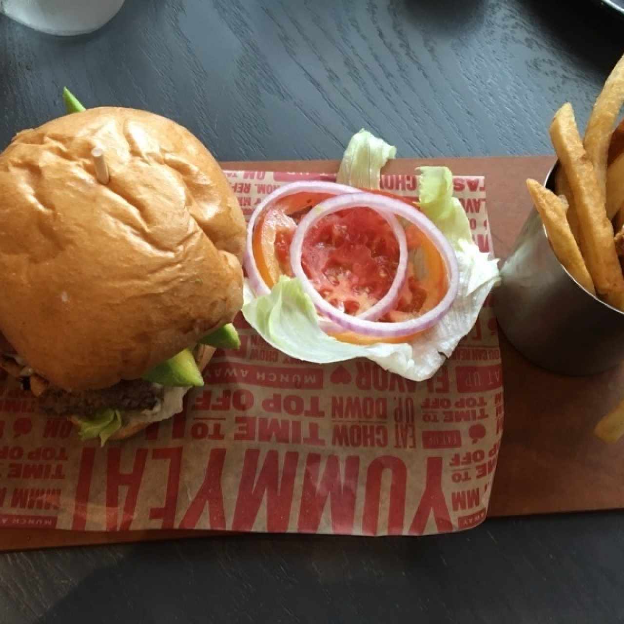 avocado burger