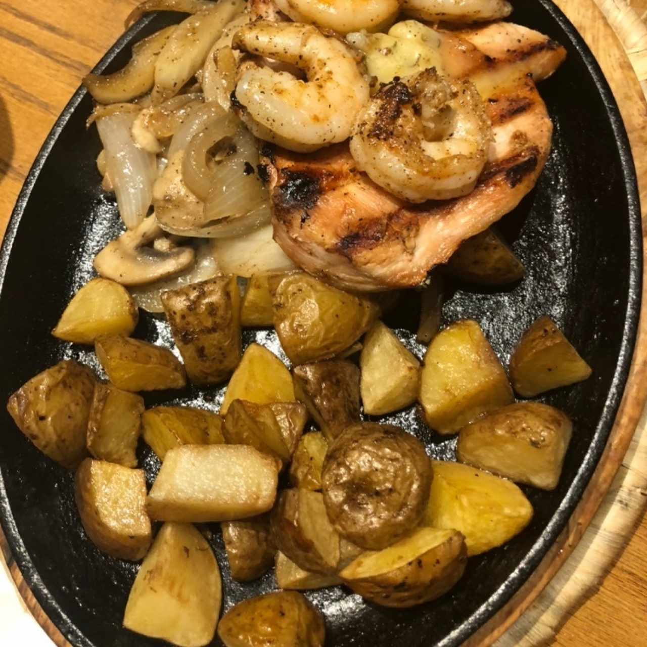 chicken & shrimp