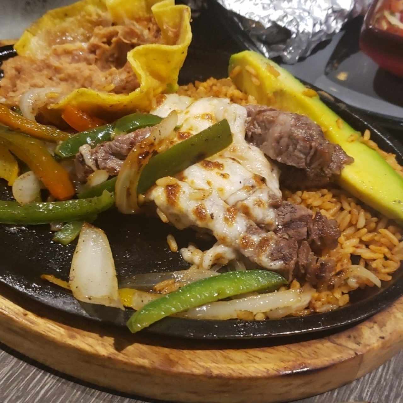 fajitas de carne