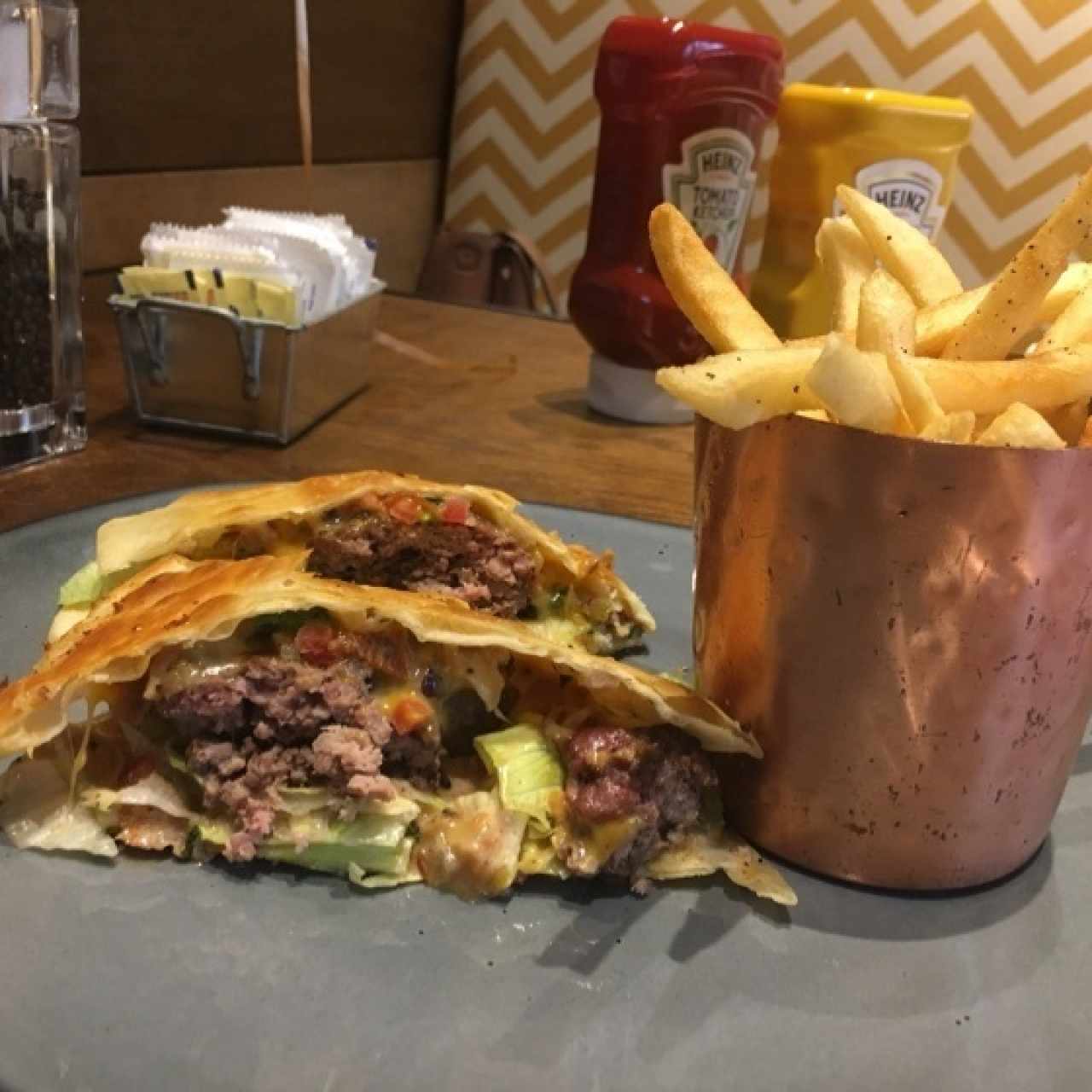 quesadilla burger