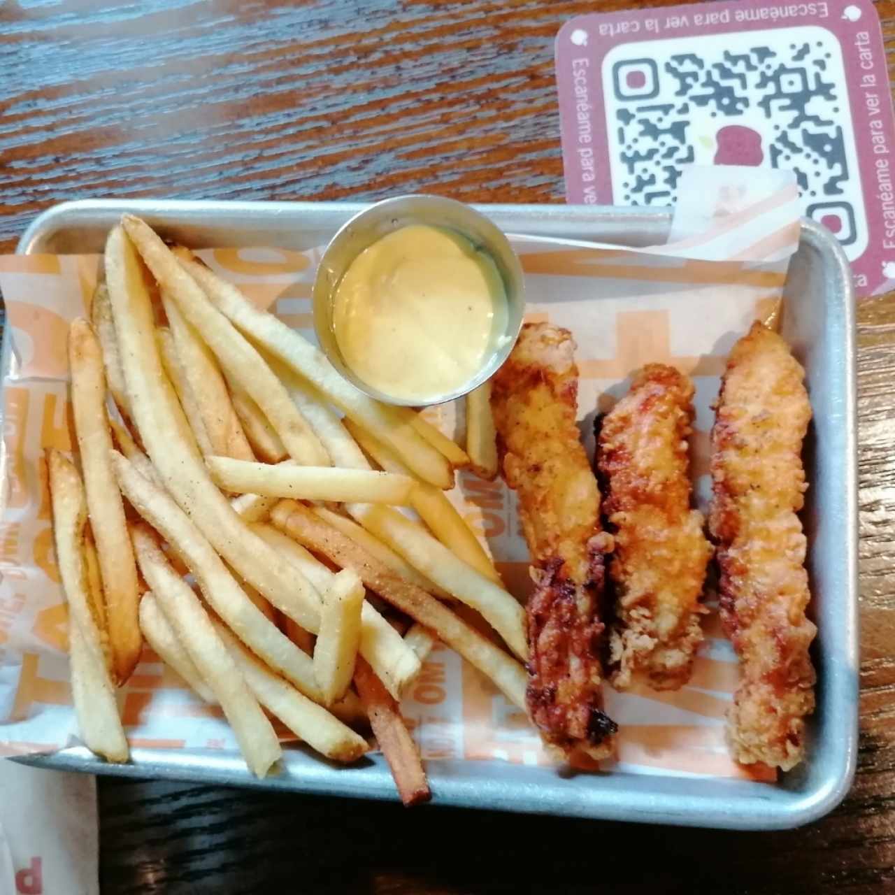 chicken fingers para niños