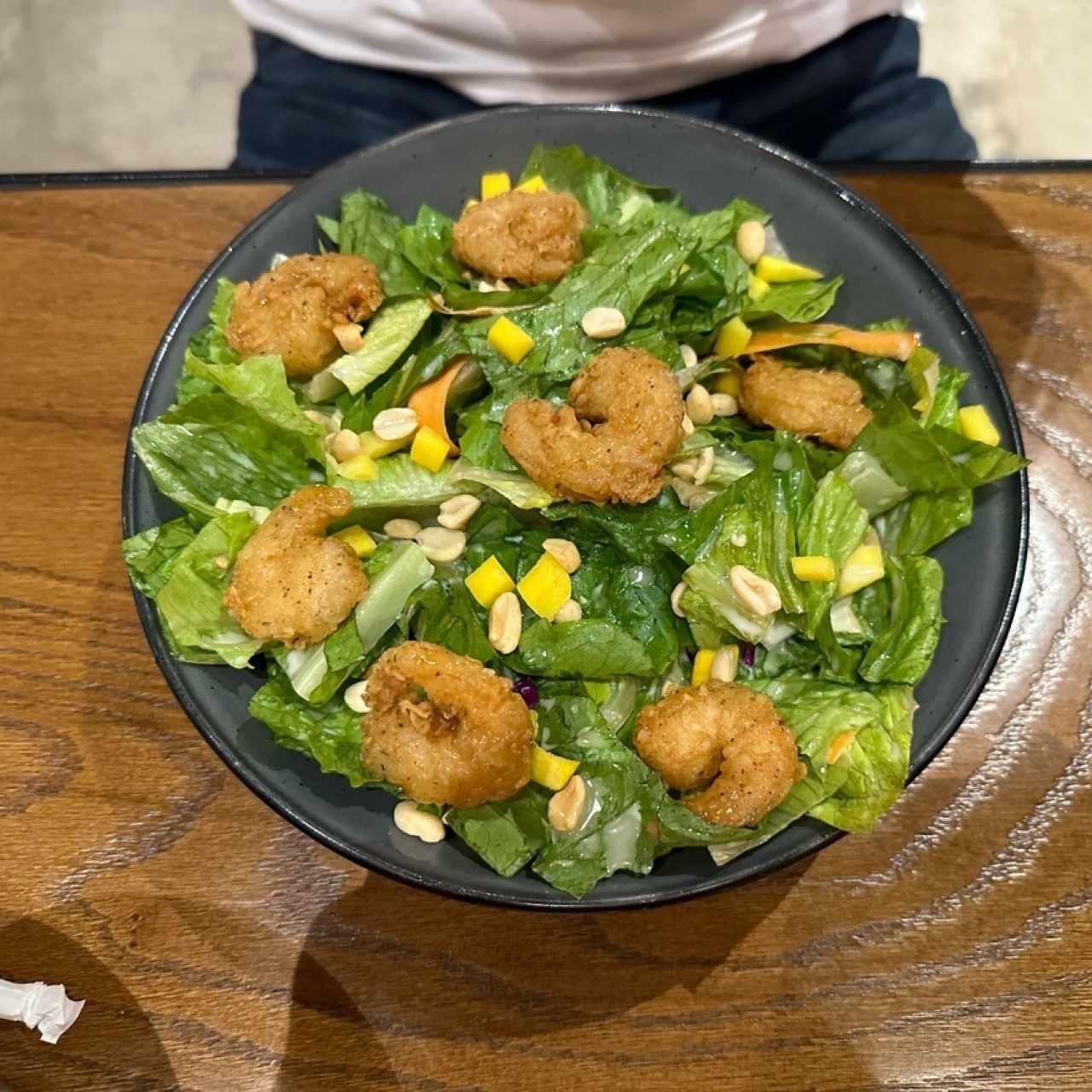 Ensalada con Camarones 