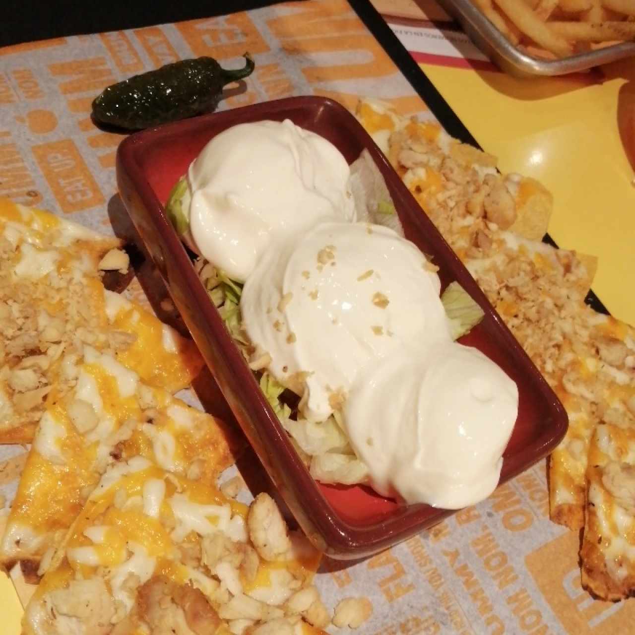 Nachos de Pollo