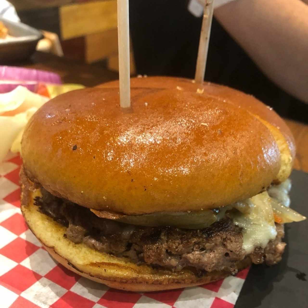 Hamburguesa con Blue Cheese 