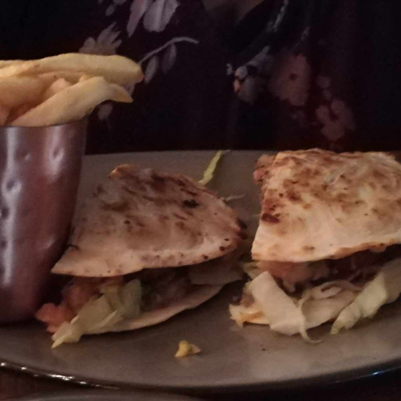 Quesadilla burger