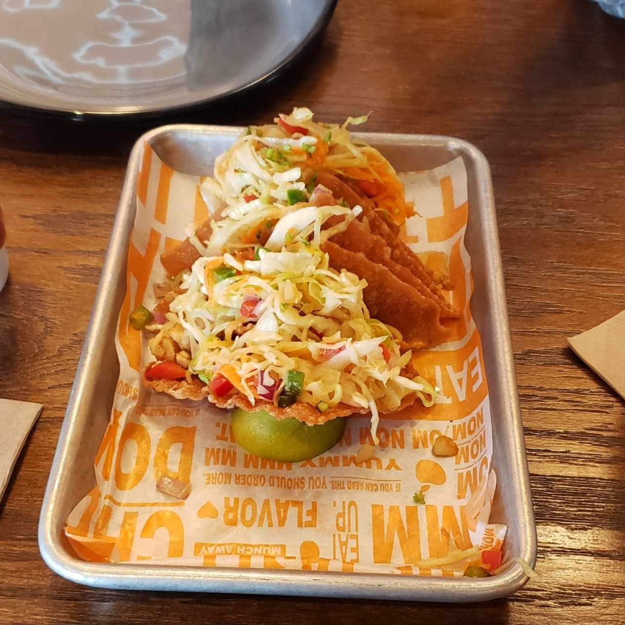 tacos de pollo 