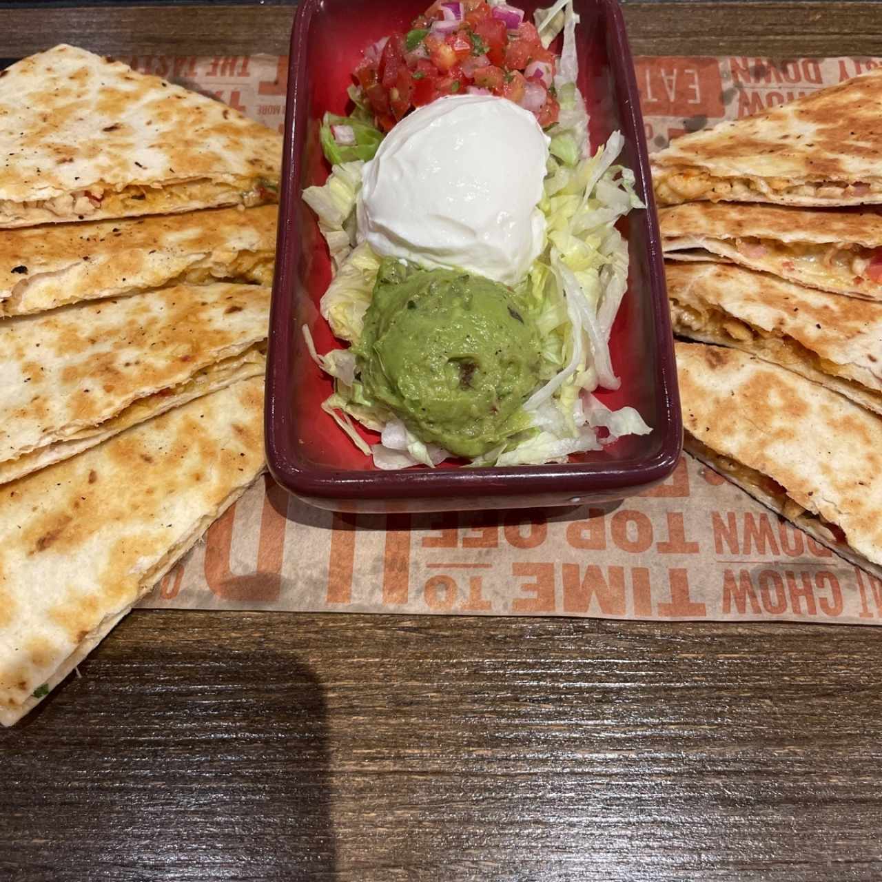 Entradas - Mucho Quesadilla