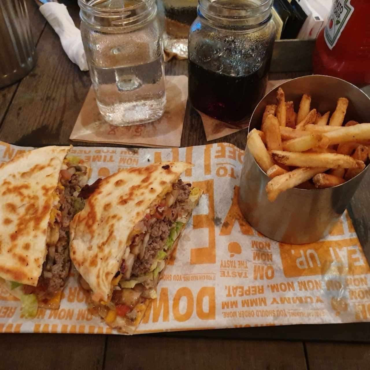 Quesadilla Berger 