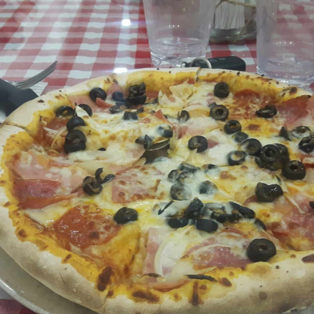 pizza de combinación 