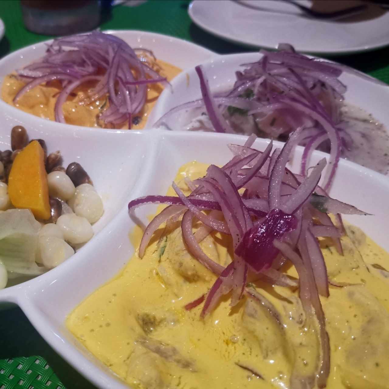 Trilogía de ceviche 