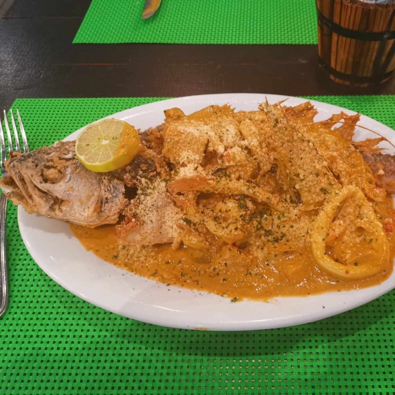 pescado al Macho