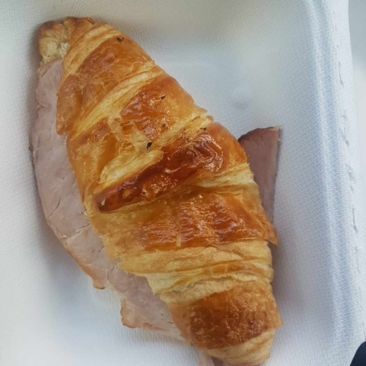 Croisant de Jamón y Queso 