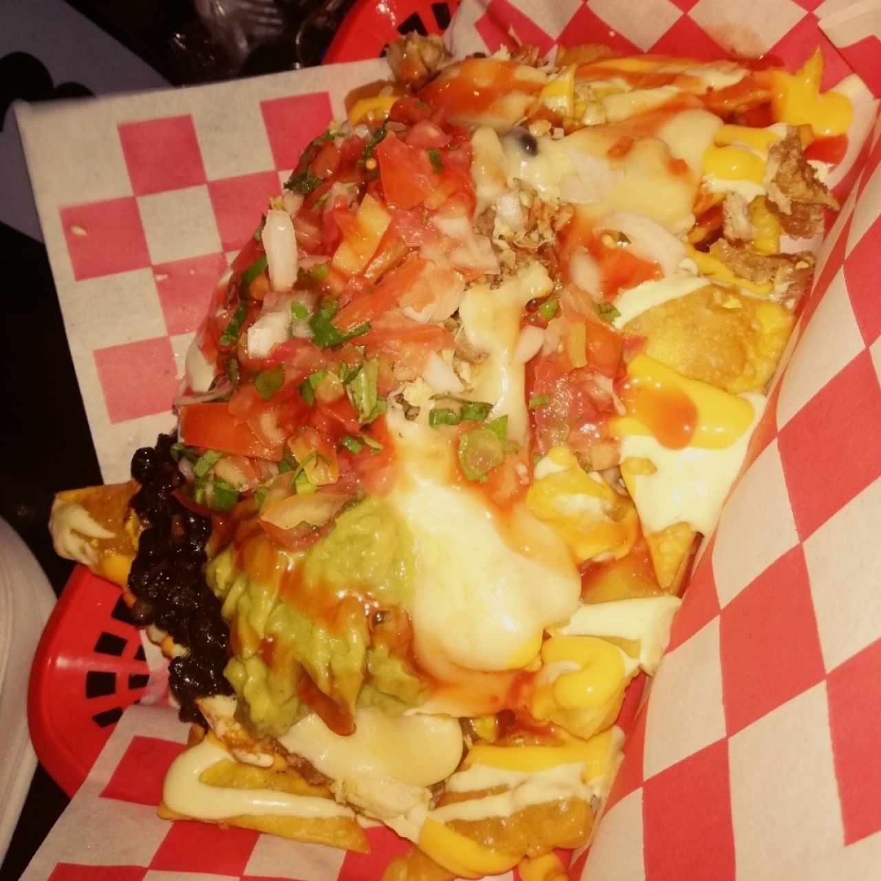 wanton nachos