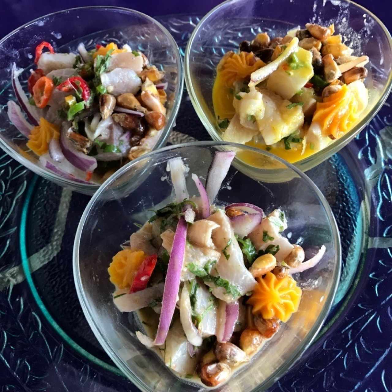 cevichitos de aqui y alla 