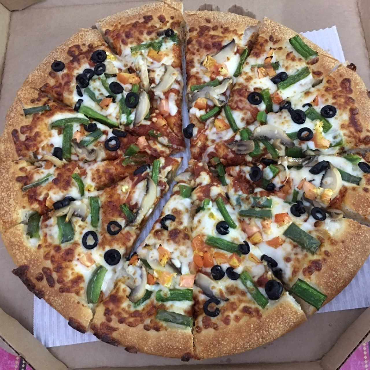 pizza vegetariana