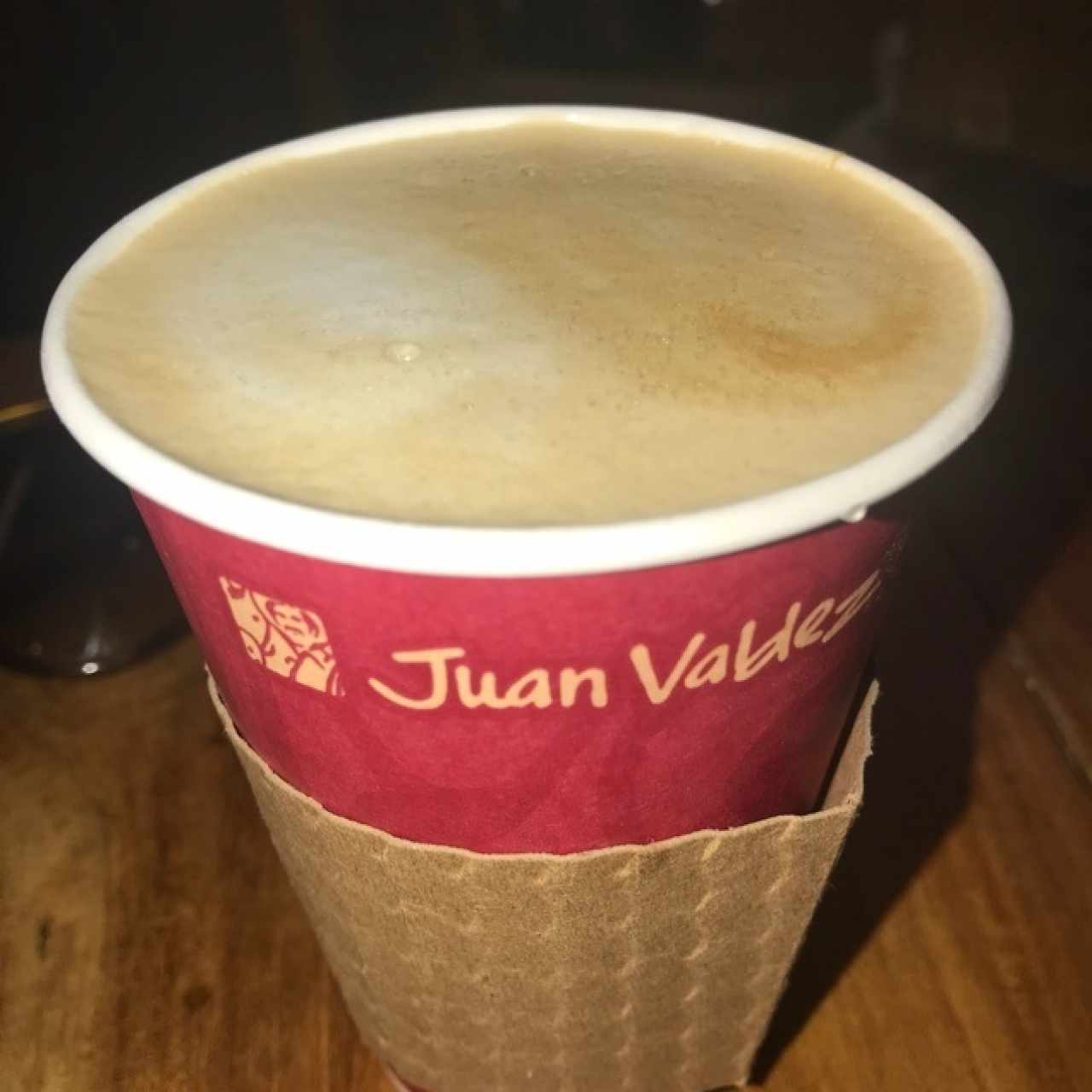 latte decaf, bueno