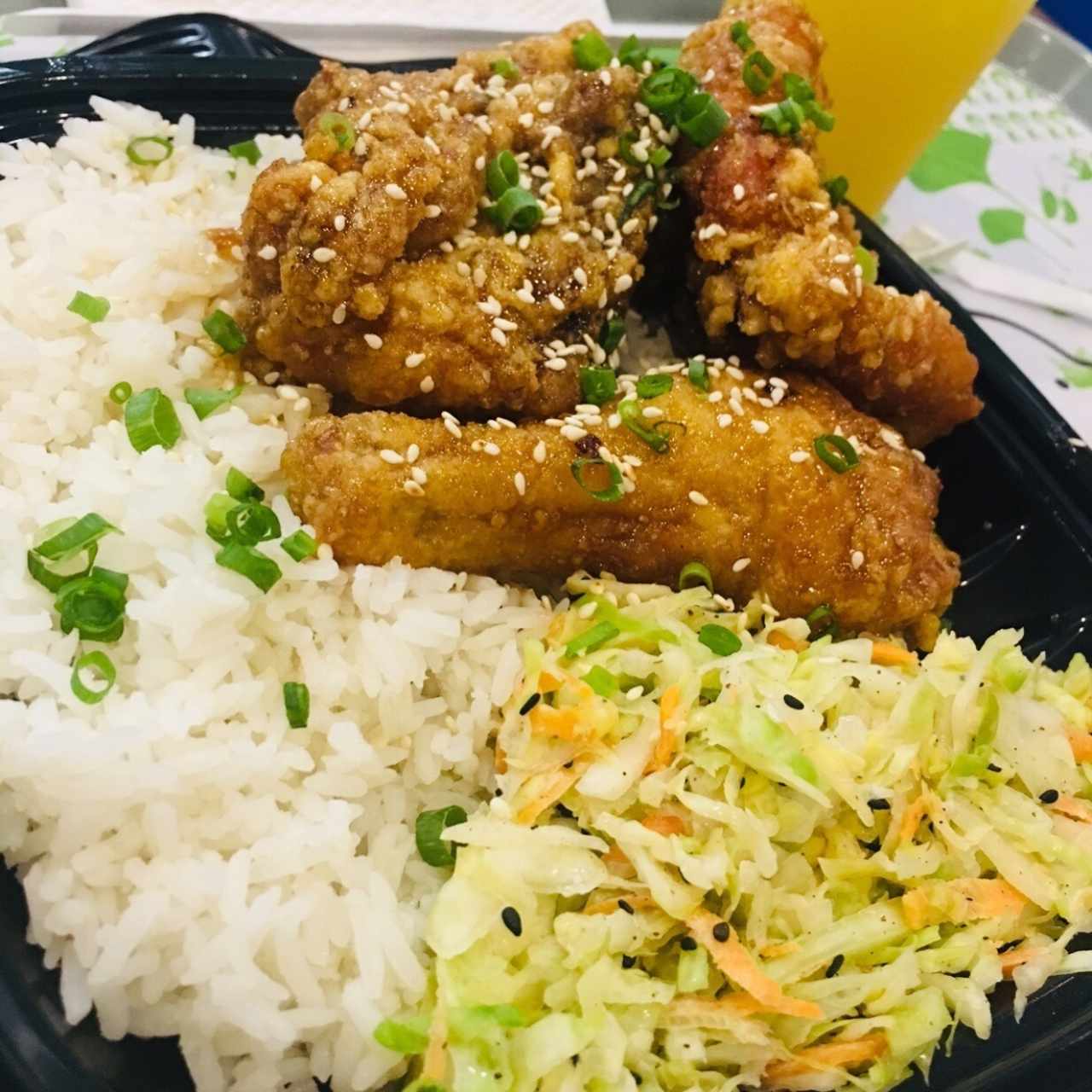 Honey butter chicken y arroz de Jazmin