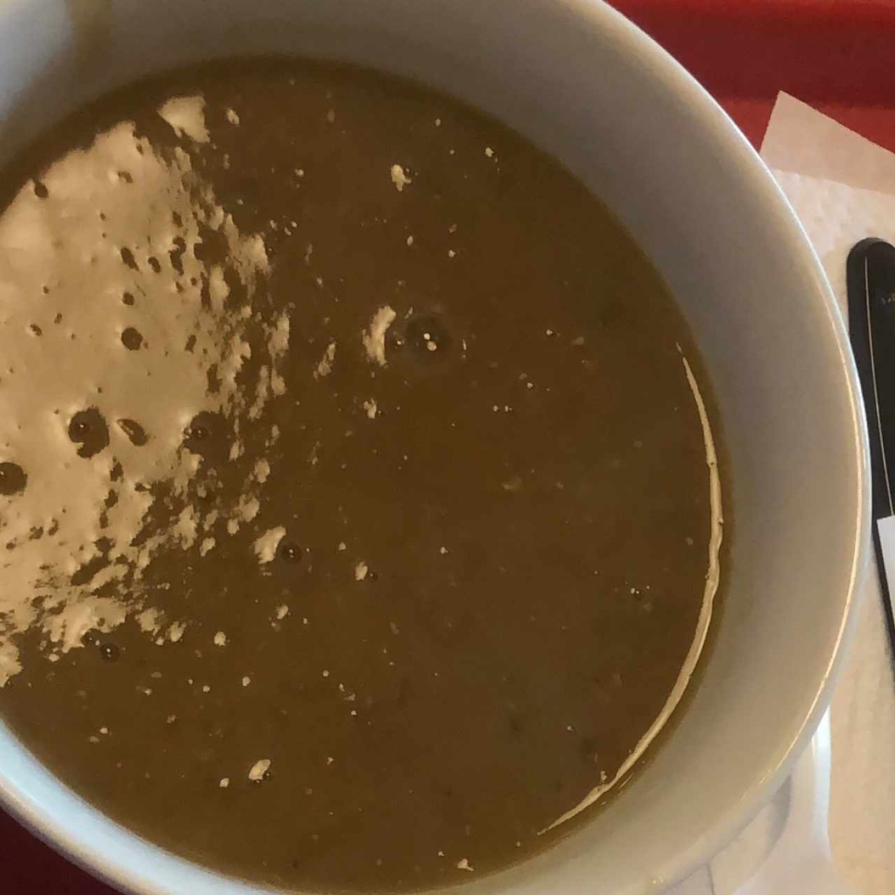 Sopa de lenteja 