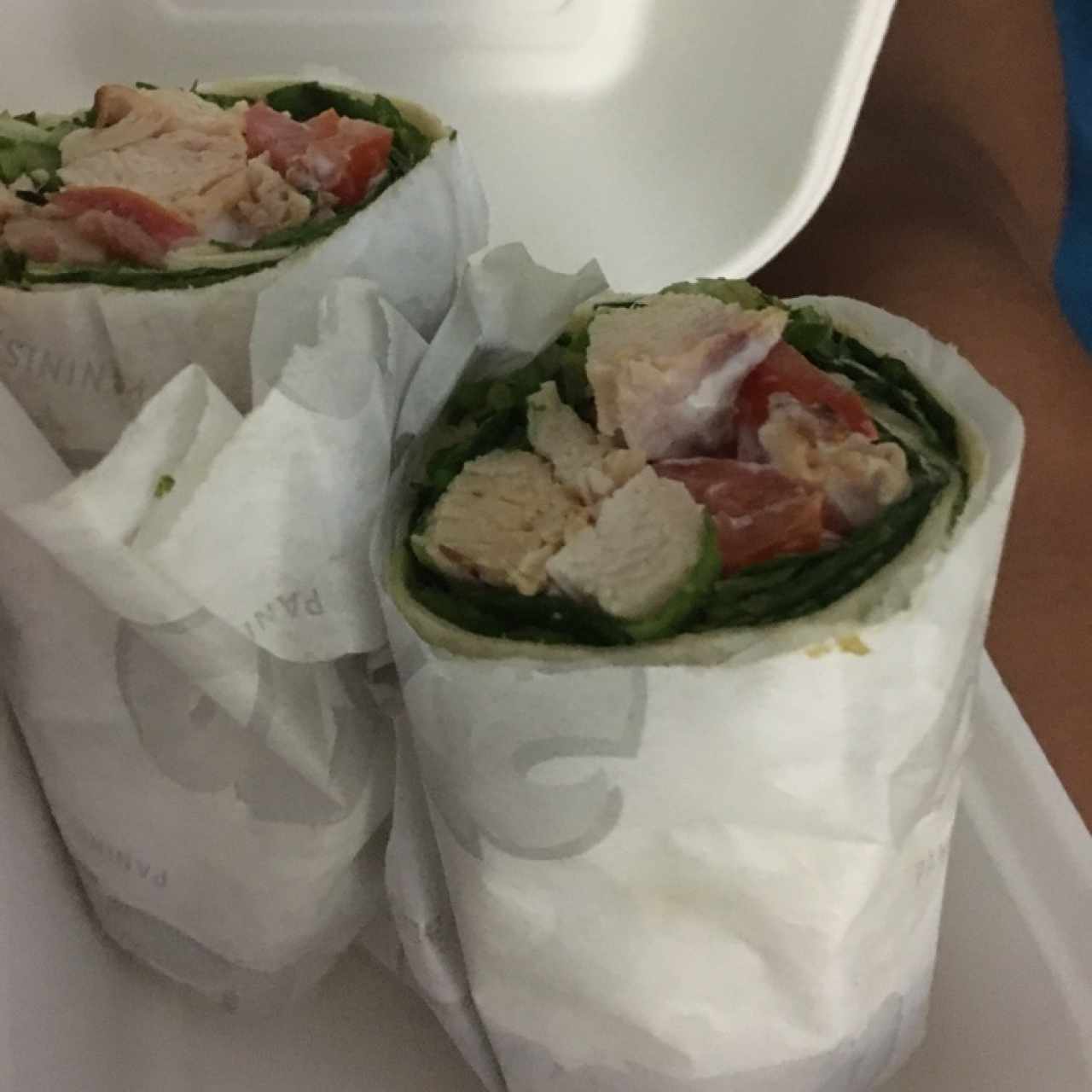 wrap de pollo 