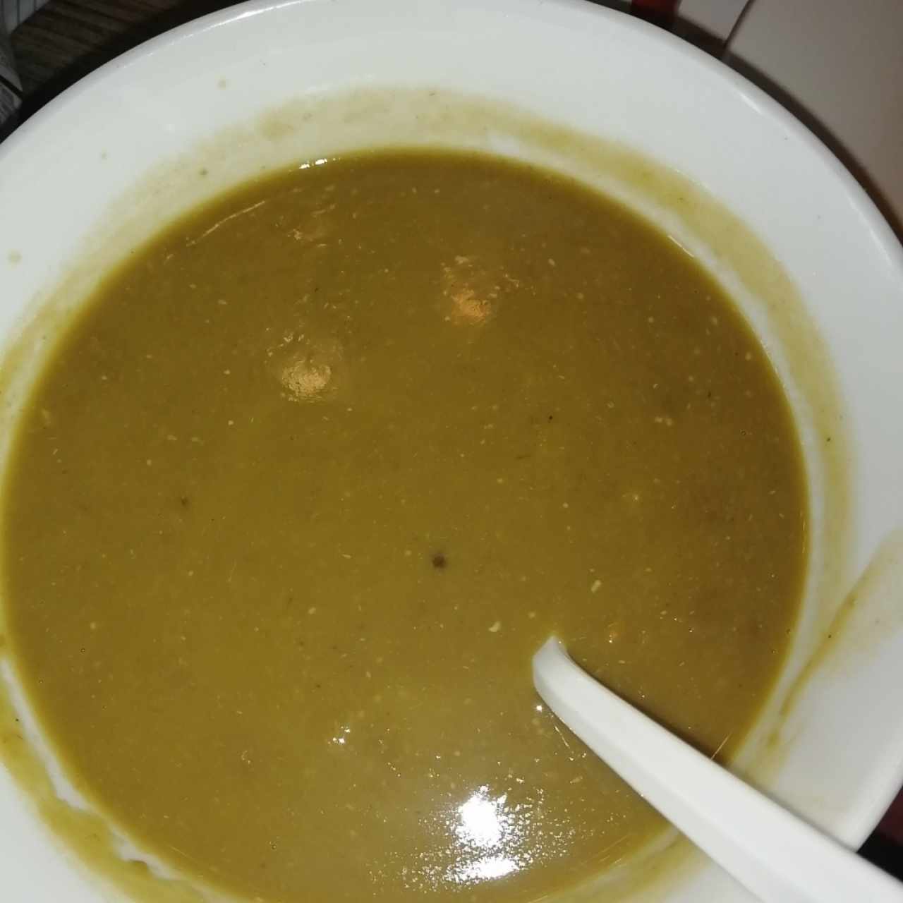 Sopa de lentejas