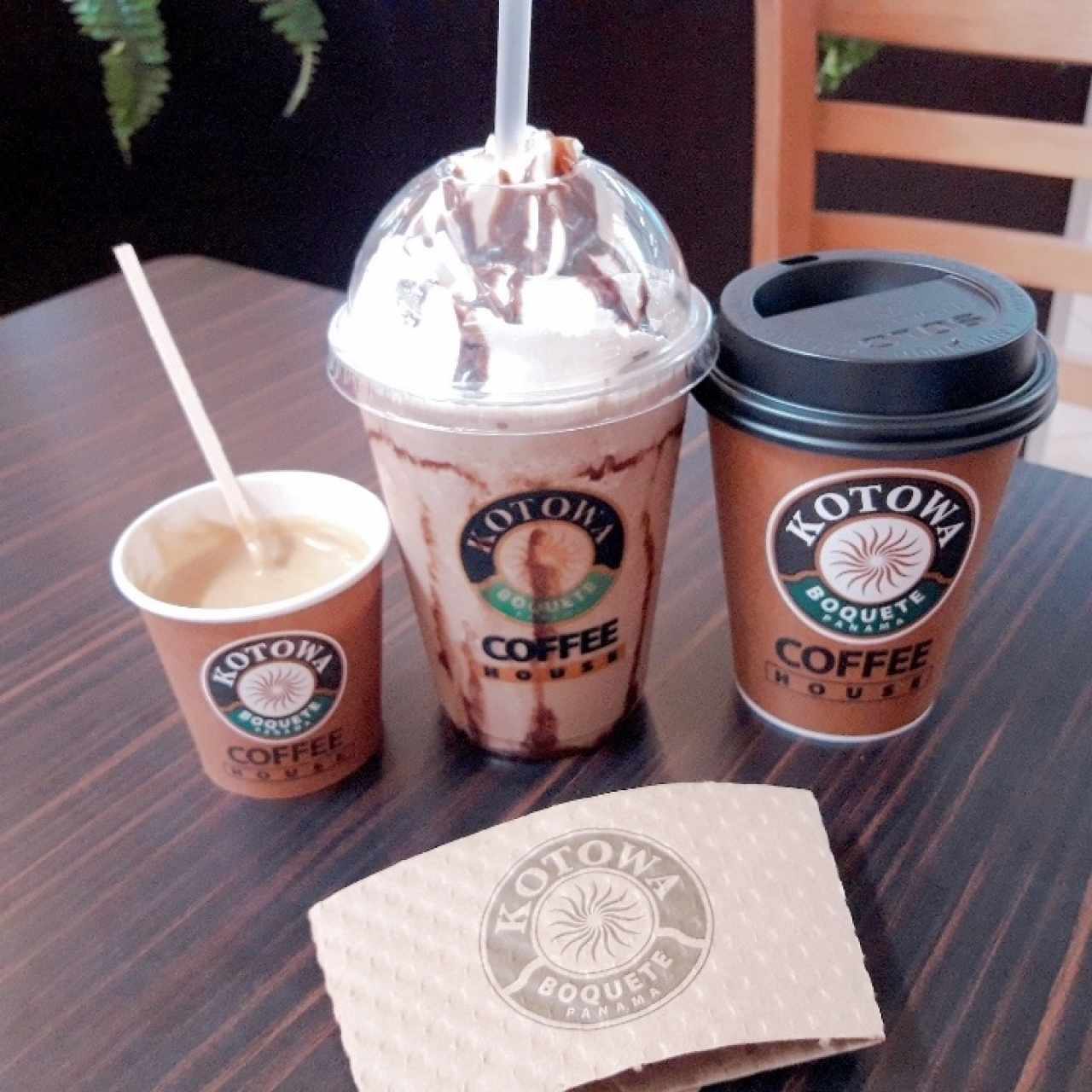 Café Cubano, Frappe Mocha, Chocolate