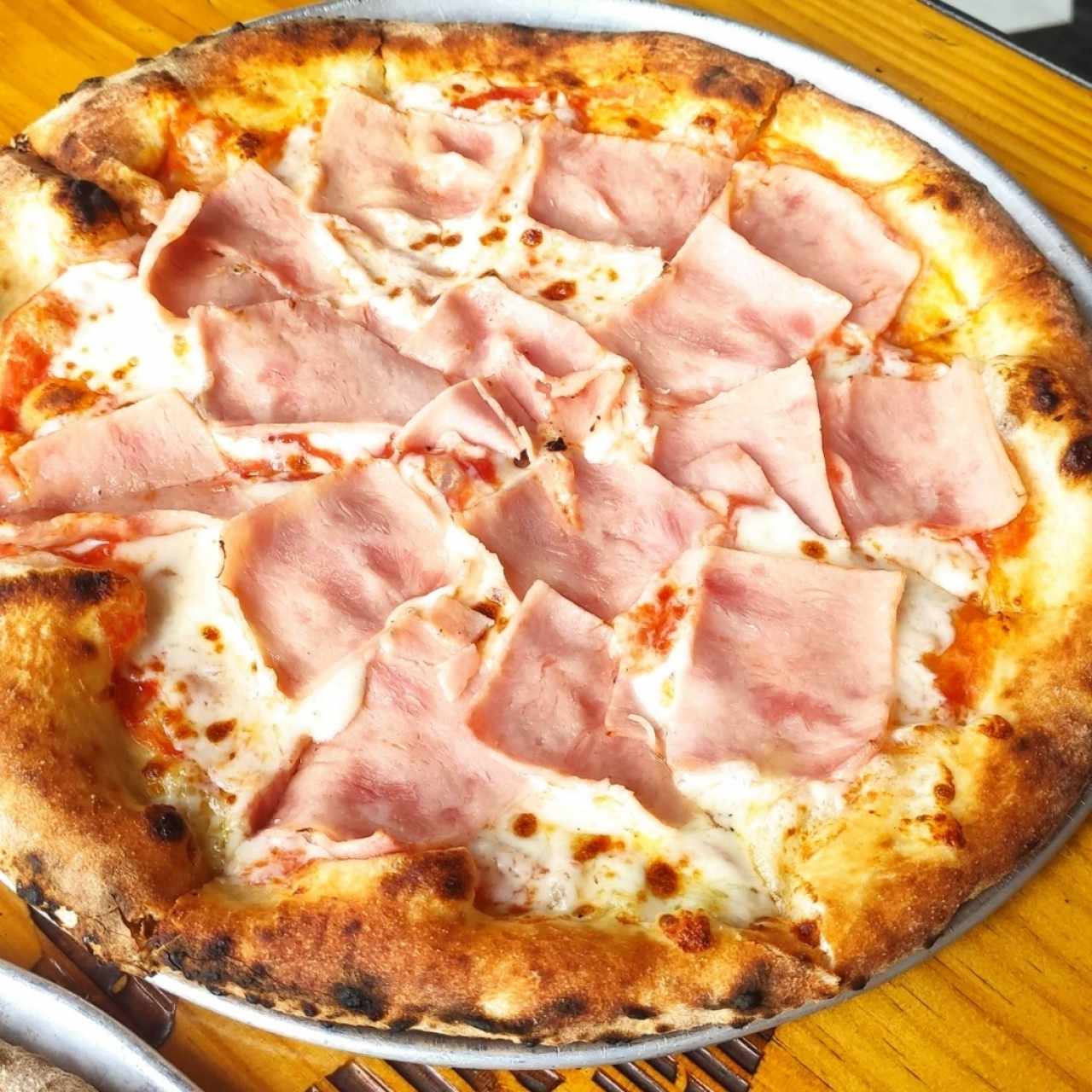 pizza de jamón 