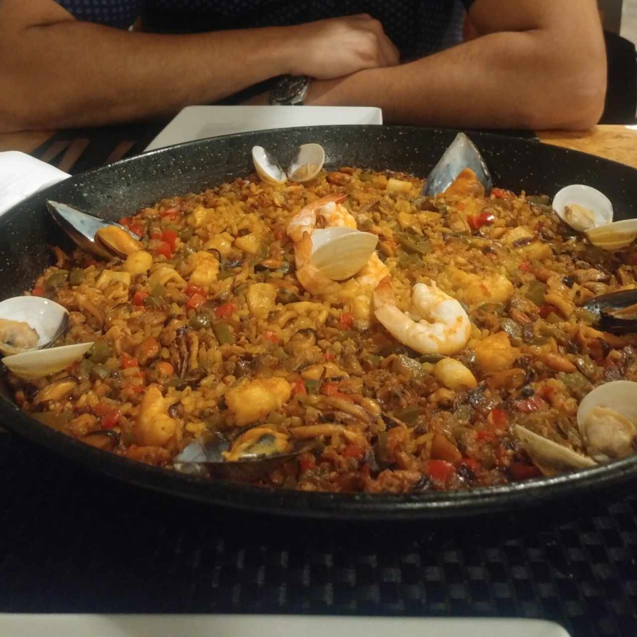 Paella de mariscos