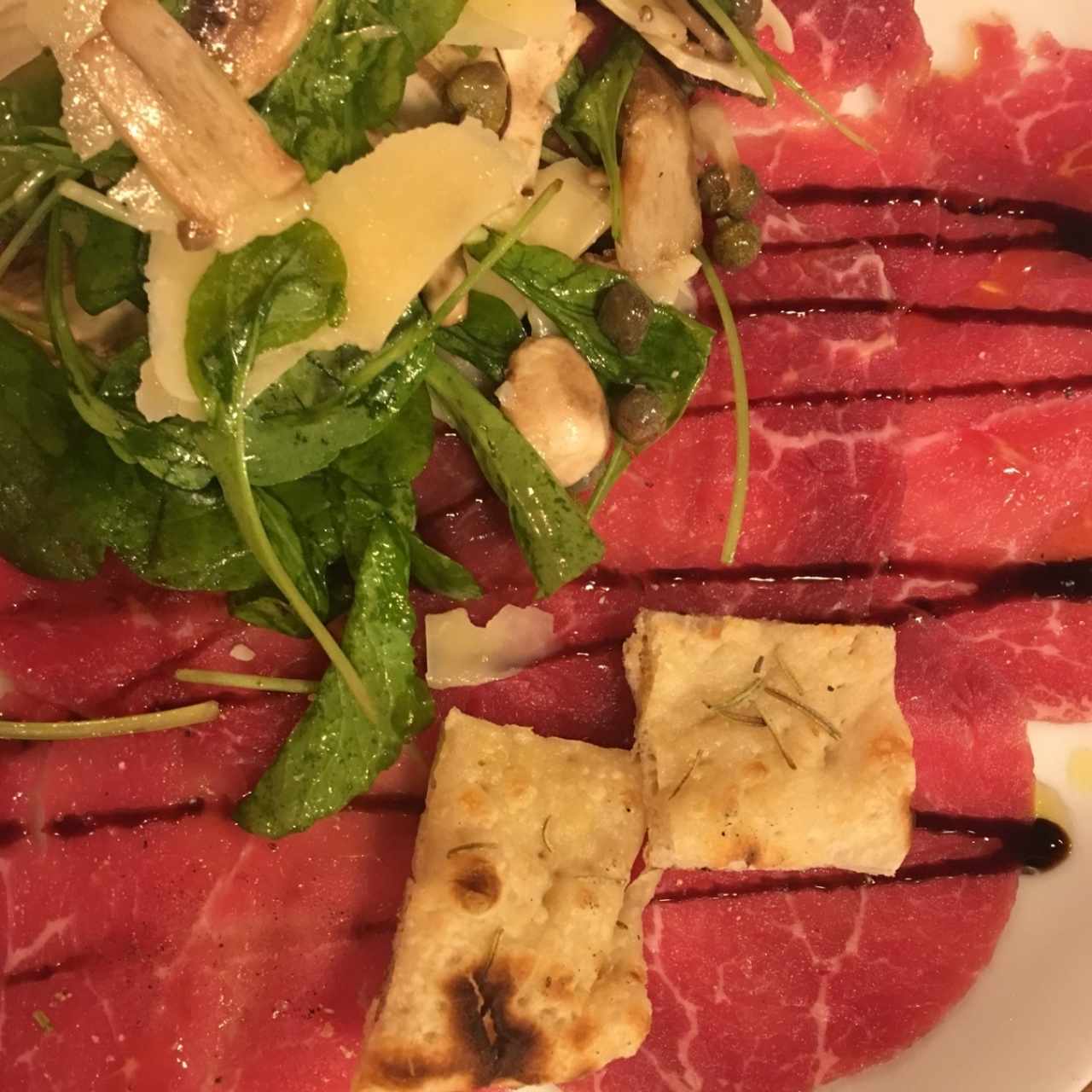 carpaccio de res